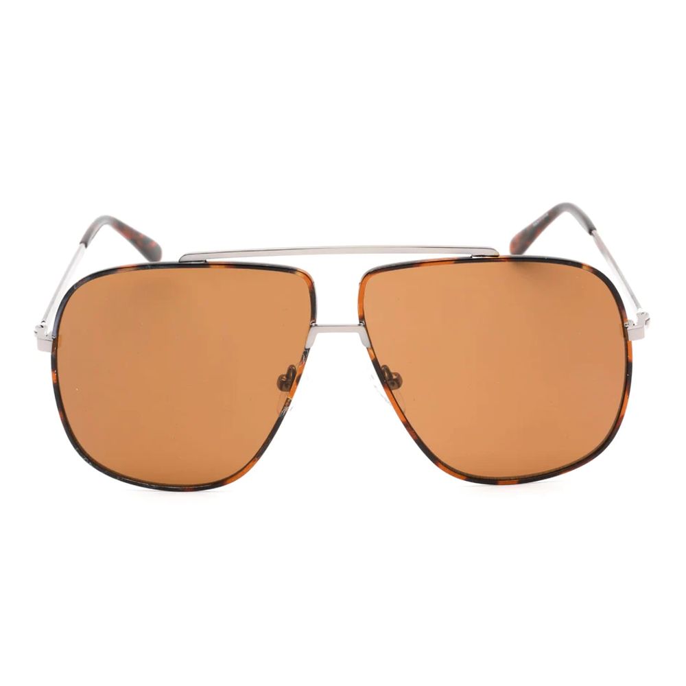 Guess Braune Metall-Sonnenbrille