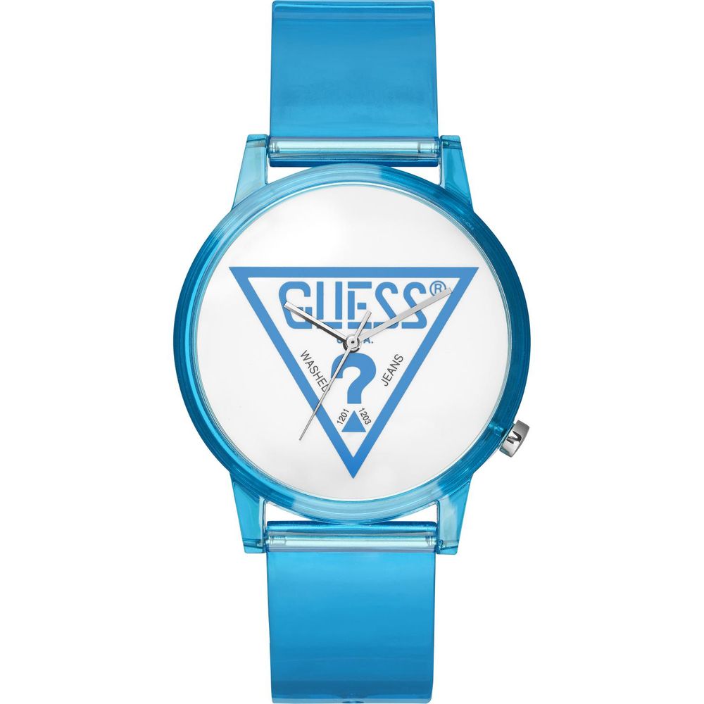 Guess Blaue Silikonuhr