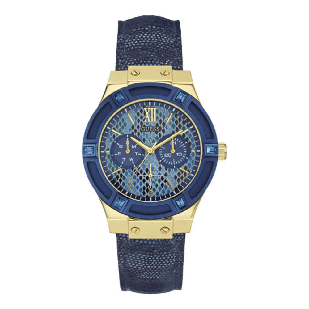 Guess Blaue Polyethylen-Uhr