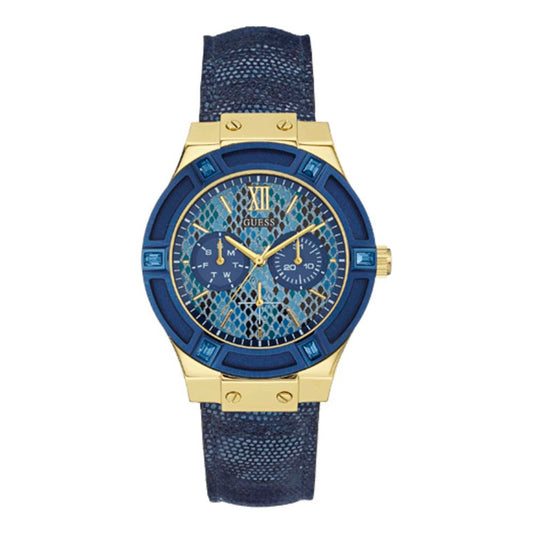 Guess Blaue Polyethylen-Uhr