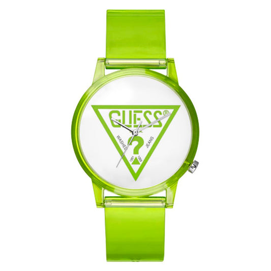 Guess Grüne Silikon-Uhr