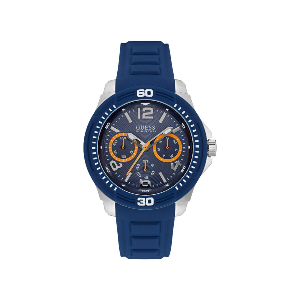 Guess Blaue Gummiuhr