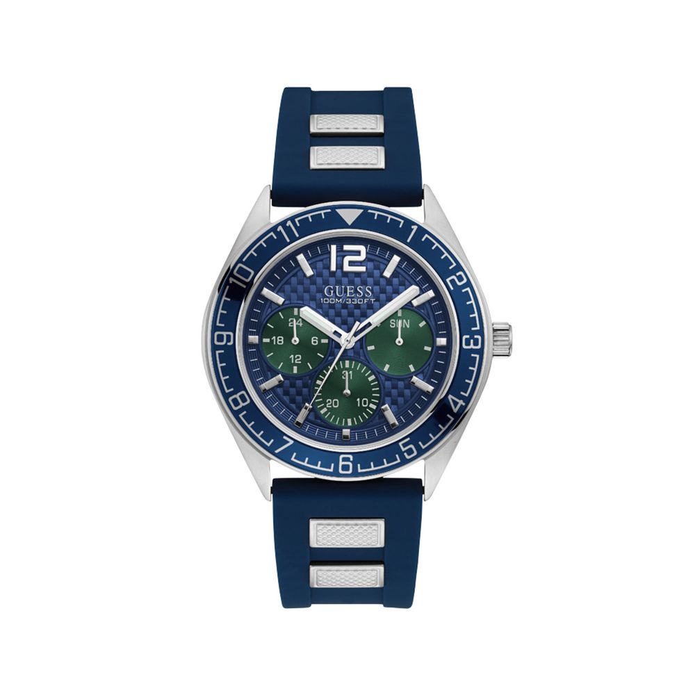 Guess Blaue Silikonuhr