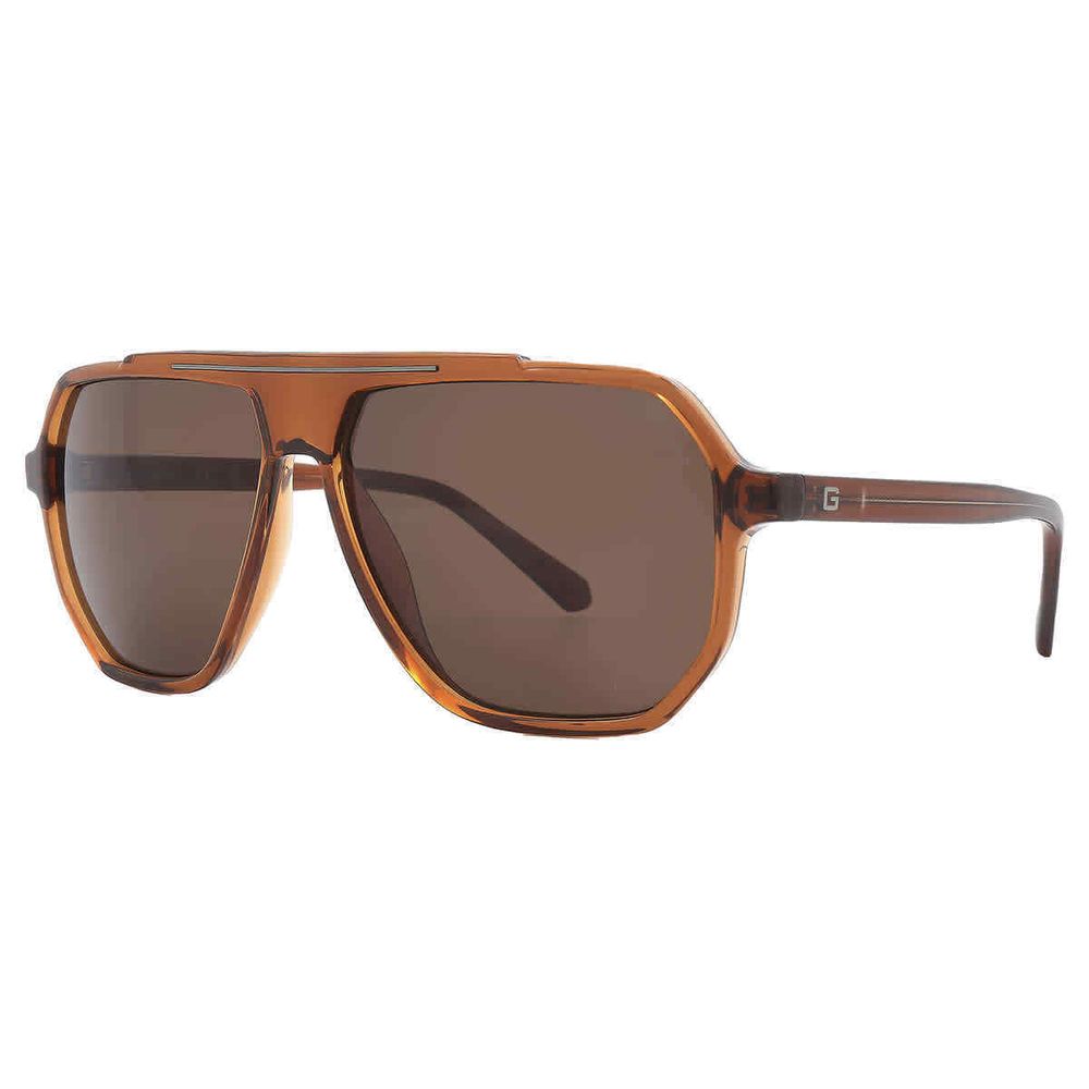 Guess Braune Sonnenbrille aus Harz