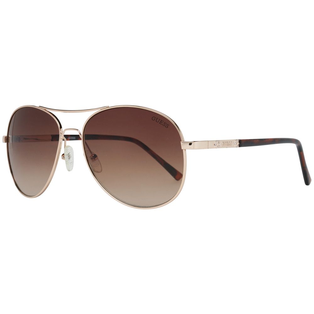 Guess Goldene Metall-Sonnenbrille