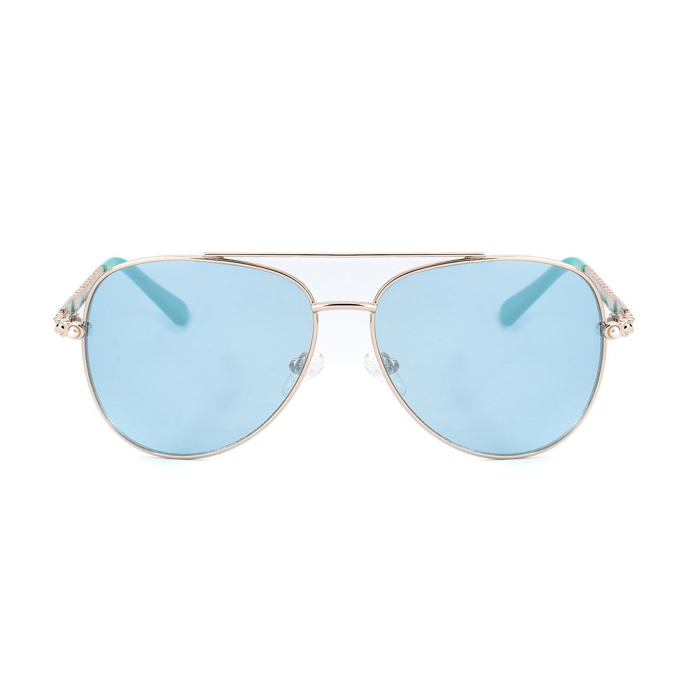 Guess Goldene Metall-Sonnenbrille