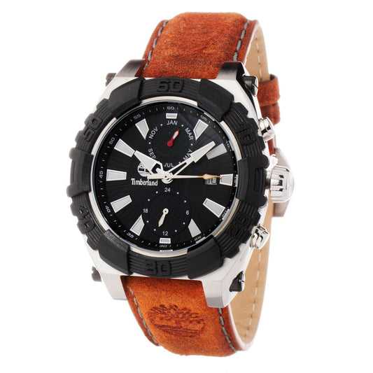 Timberland Braune Lederuhr