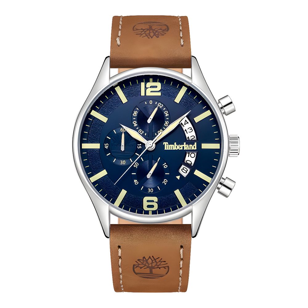 Timberland Braune Lederuhr