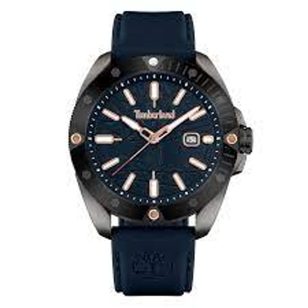 Timberland Blaue Silikonuhr