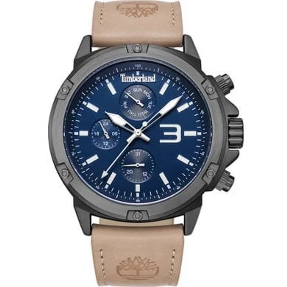 Timberland Beige Lederuhr