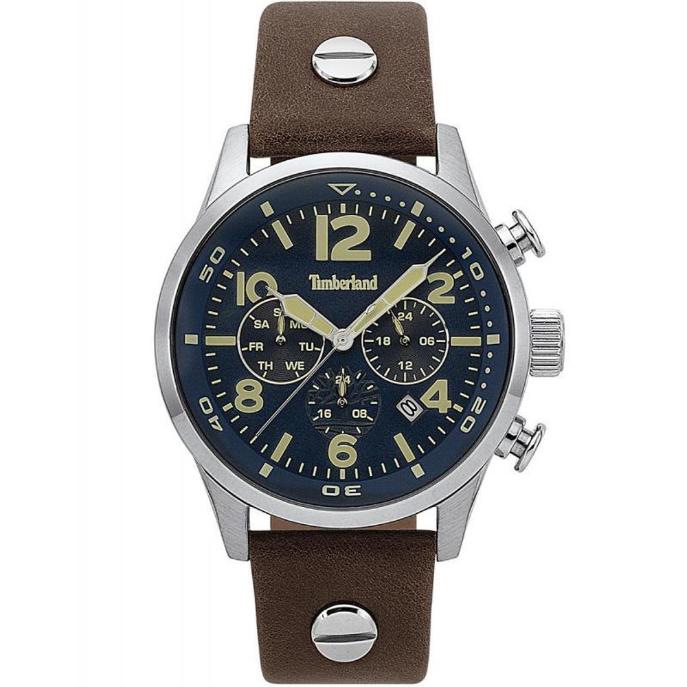 Timberland Braune Lederuhr