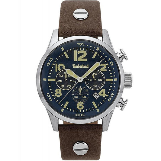 Timberland Braune Lederuhr