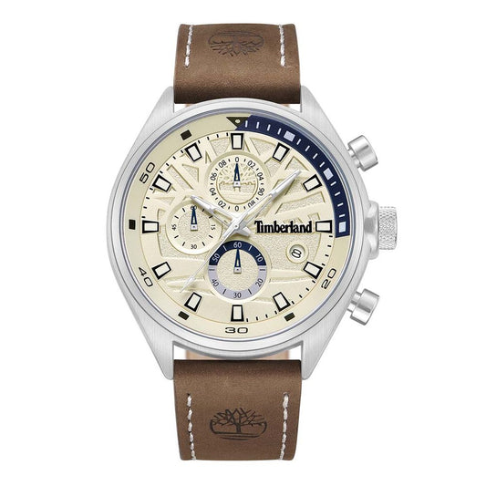 Timberland Braune Lederuhr