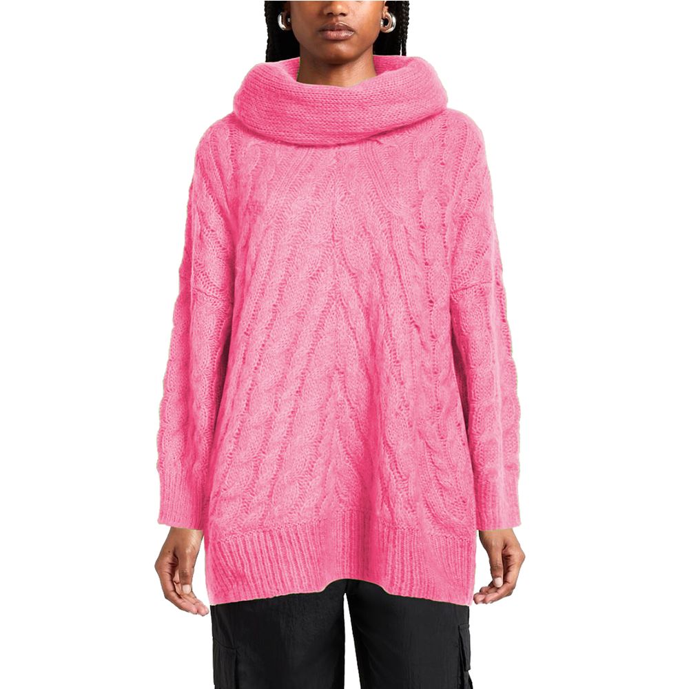 MSGM pink acrylic sweater