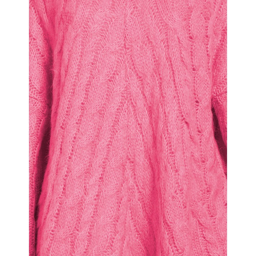 MSGM pink acrylic sweater