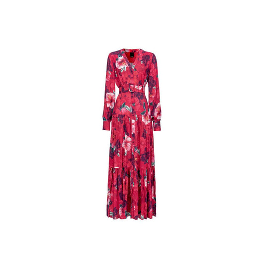 PINKO Fuchsia viscose dress