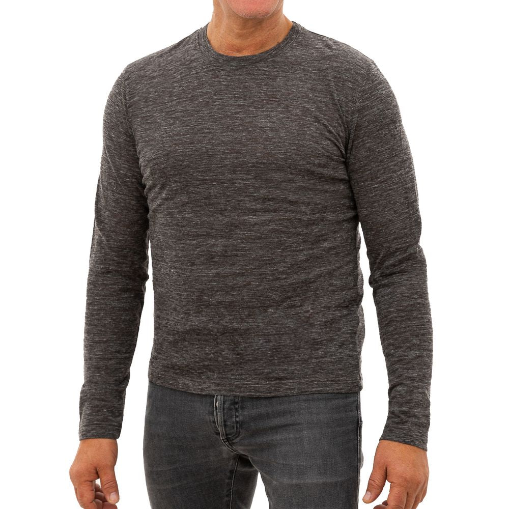 Corneliani T-shirt in grey wool