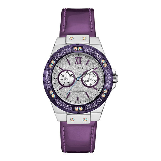 Guess Lila Polyethylen-Uhr