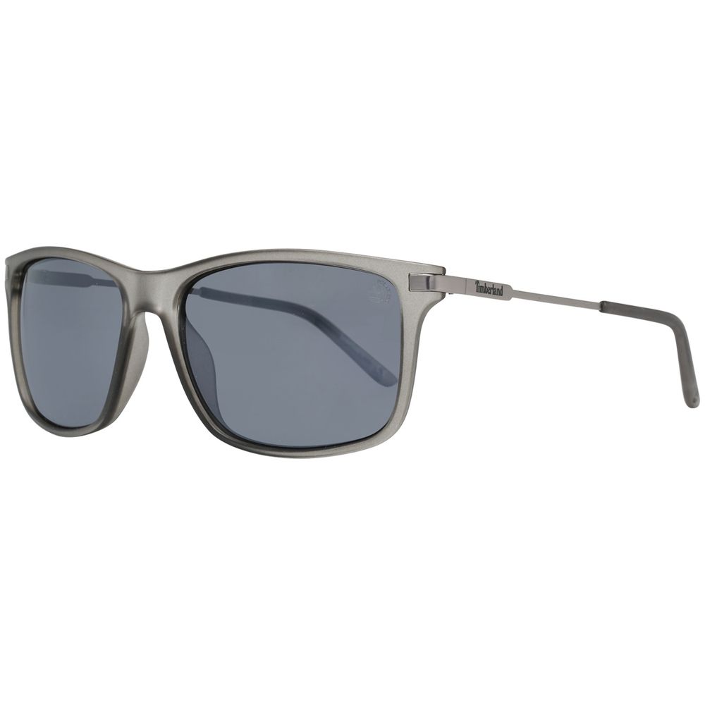 Timberland Schwarze Metall-Sonnenbrille