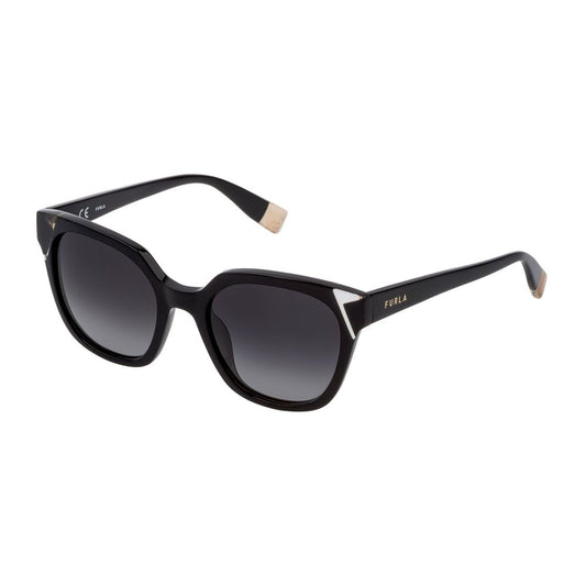 Furla Schwarze Acetat-Sonnenbrille