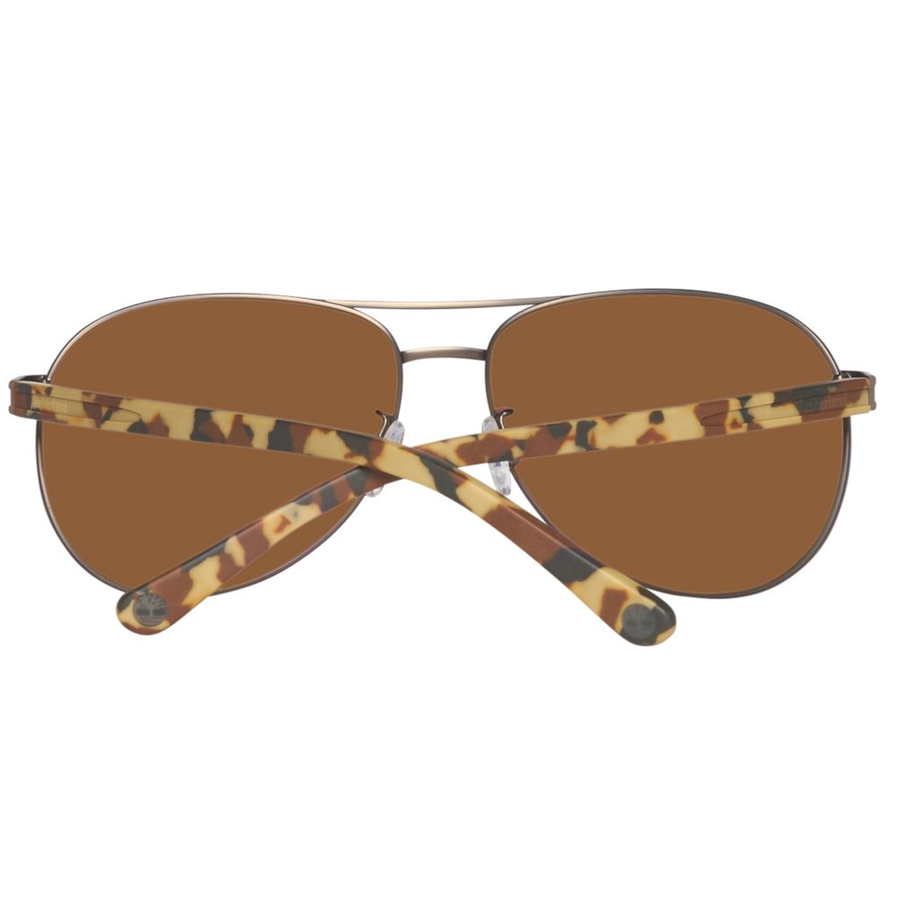 Timberland Graue Metall-Sonnenbrille