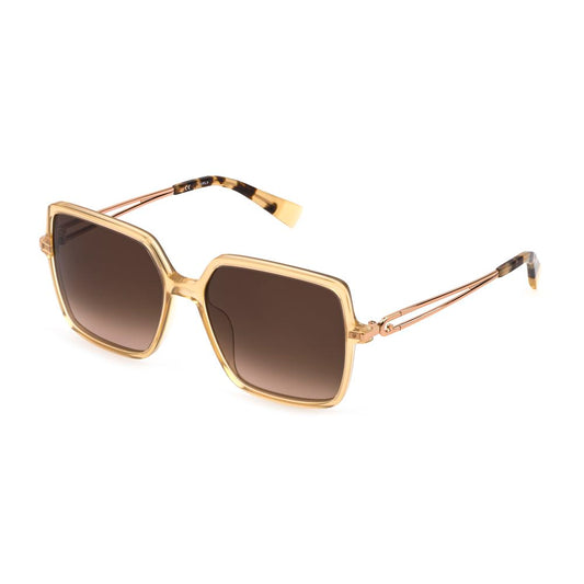 Furla Braune Acetat-Sonnenbrille