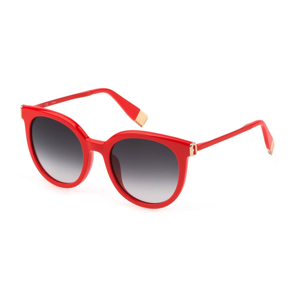 Furla Orange Acetat-Sonnenbrille