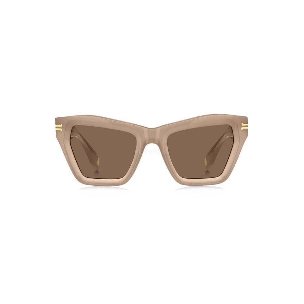 Marc Jacobs beige plastic sunglasses