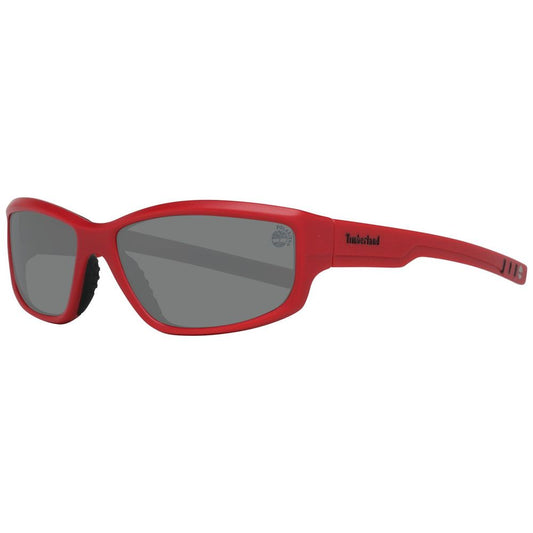 Timberland Rote Plastiksonnenbrille