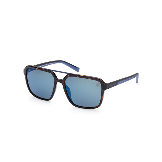 Timberland Braun gespritzte Sonnenbrille