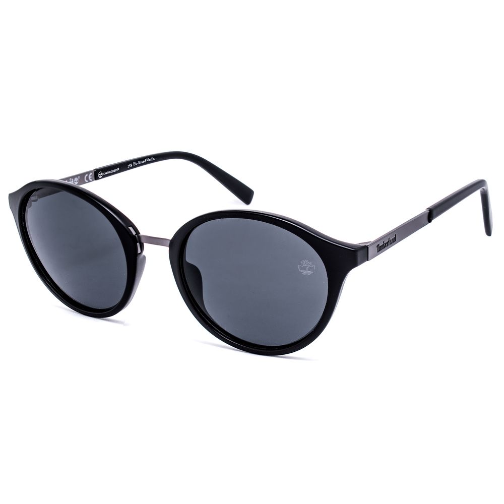 Timberland Schwarze Plastiksonnenbrille