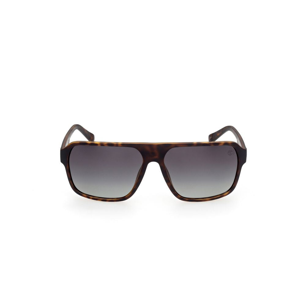 Timberland Braun gespritzte Sonnenbrille