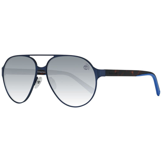 Timberland Blaue Metall-Sonnenbrille