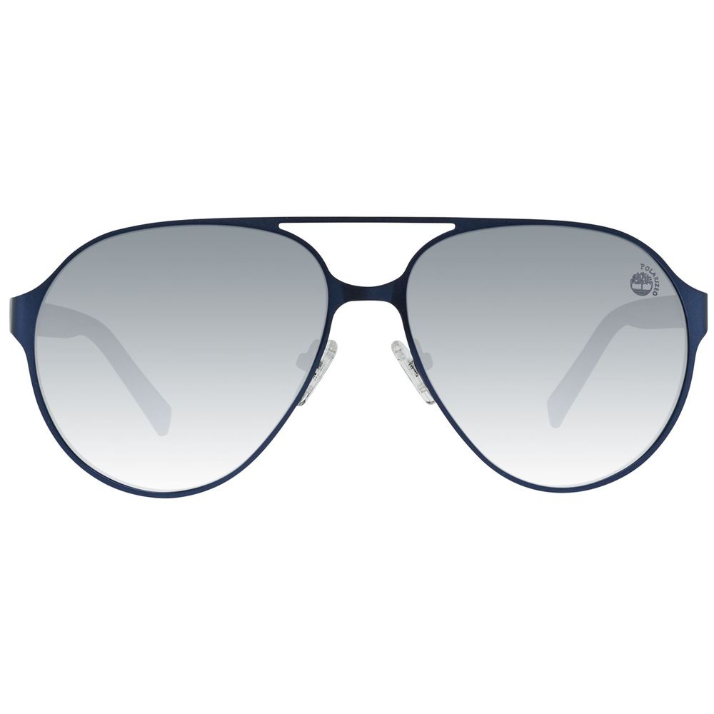 Timberland Blaue Metall-Sonnenbrille