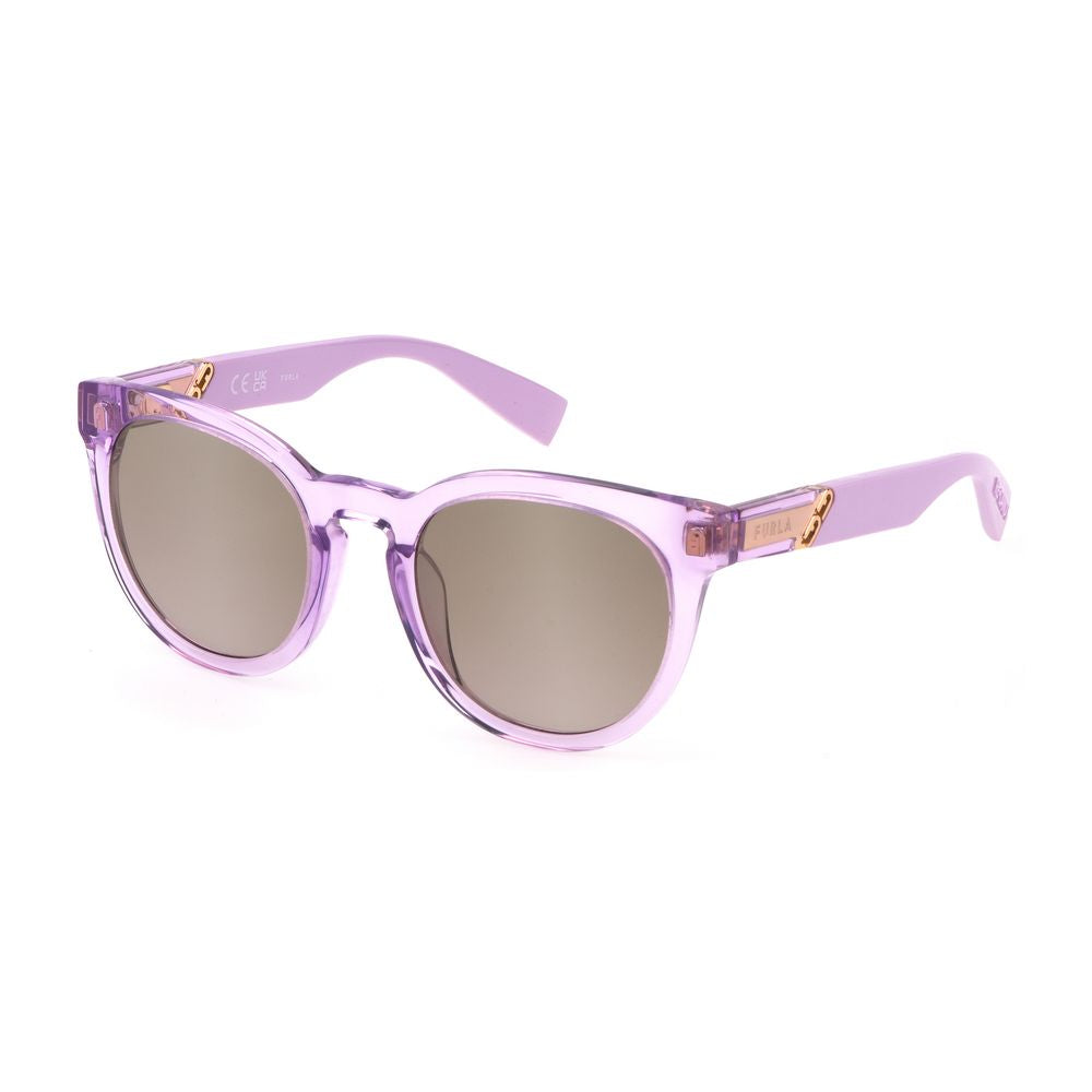 Furla purple plastic sunglasses