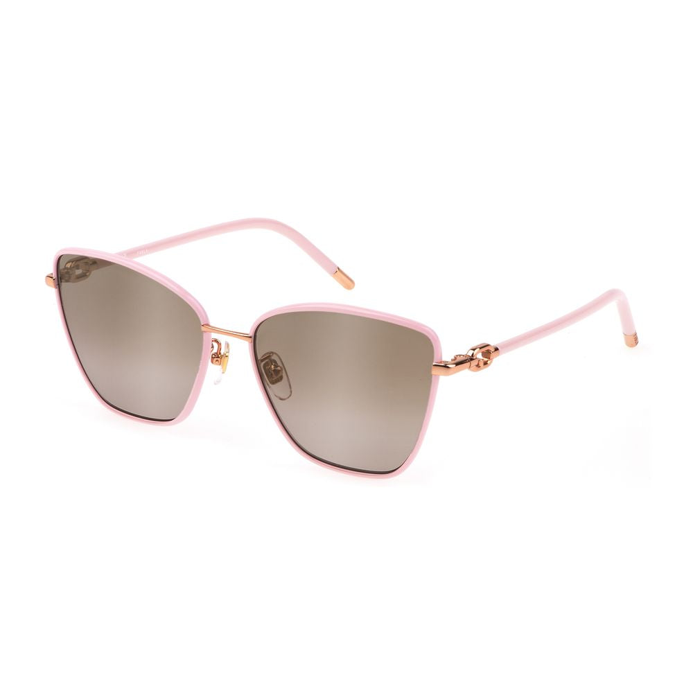 Furla Goldene Metall-Sonnenbrille