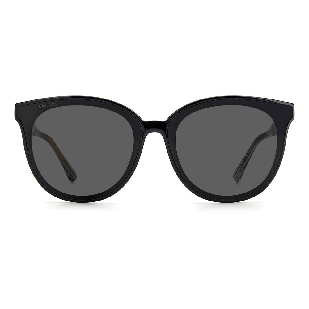 Jimmy Choo Schwarz gespritzte Sonnenbrille