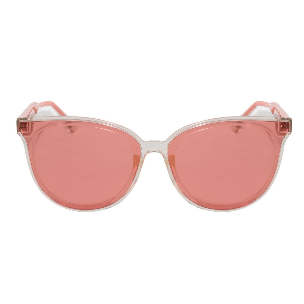 Jimmy Choo Transparente Acetat-Sonnenbrille