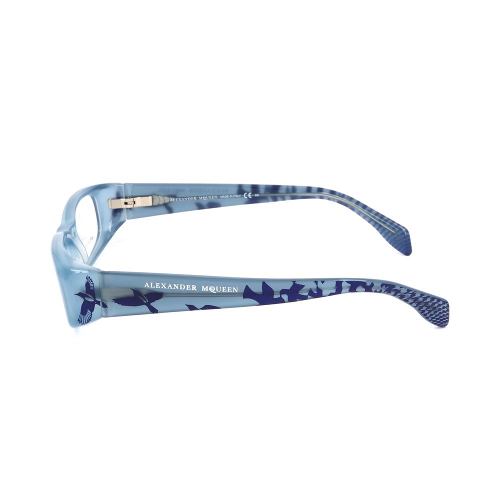 Alexander McQueen Blaue Acetat-Rahmen