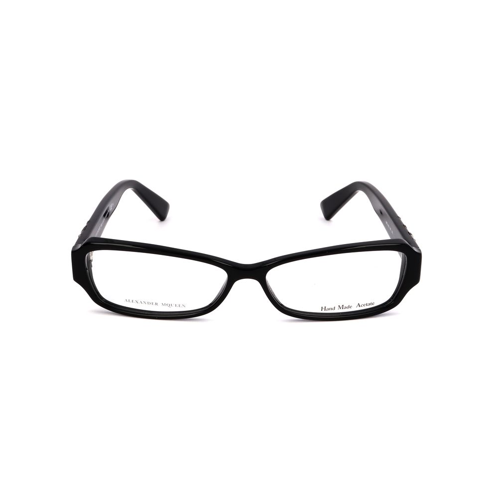 Alexander McQueen Black Acetate Frame