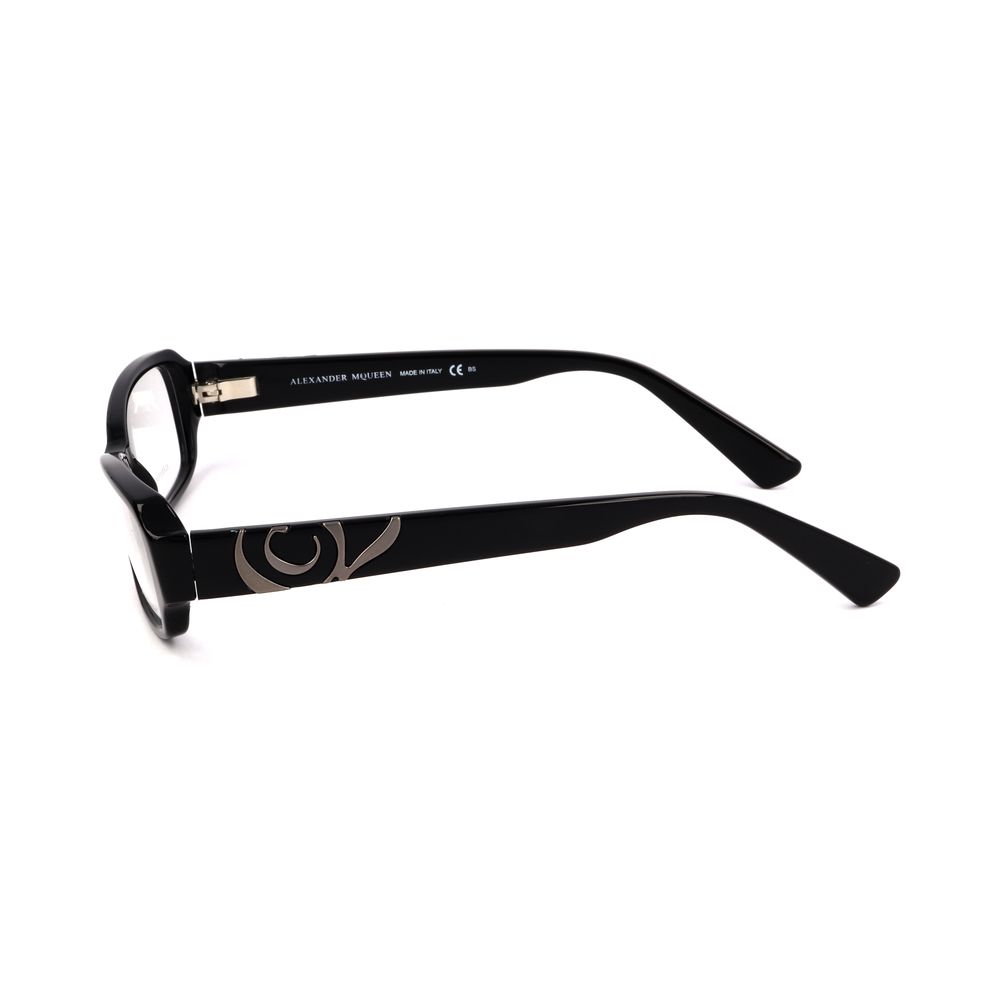 Alexander McQueen Black Acetate Frame