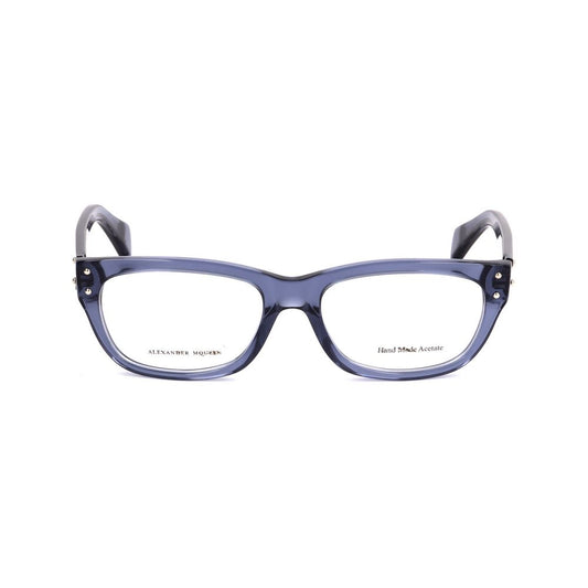 Alexander McQueen Blaue Acetat-Rahmen