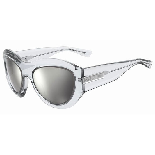 Dsquared² Graue Plastiksonnenbrille