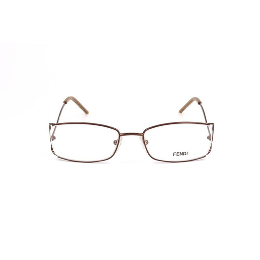 Fendi Brown Metal Frame