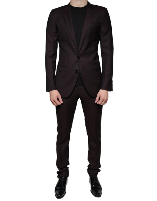 Dolce &amp; Gabbana Indigo MARTINI Formal 2 Piece Suit