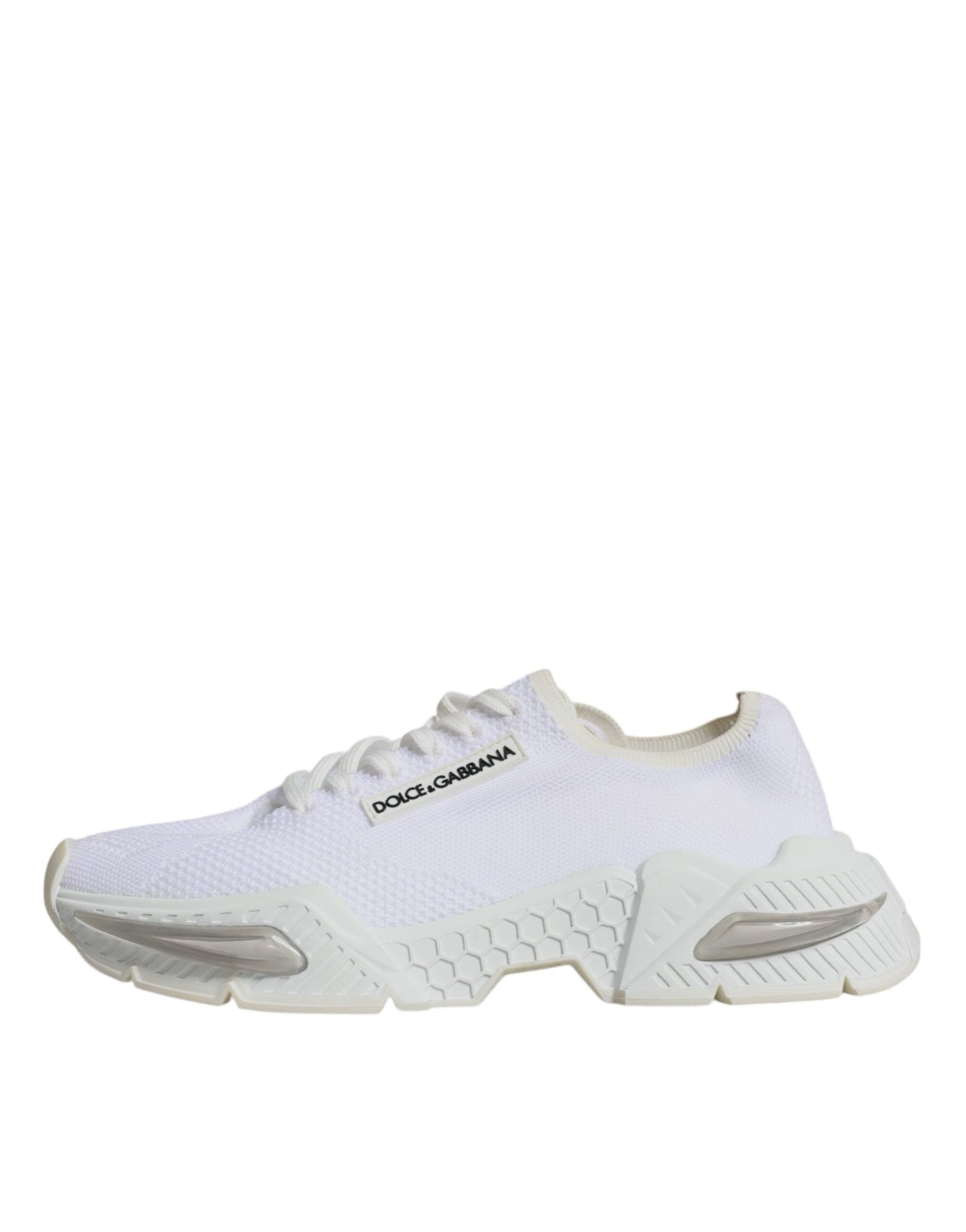 Dolce &amp; Gabbana White Airmaster Low Top Men Sneakers Shoes