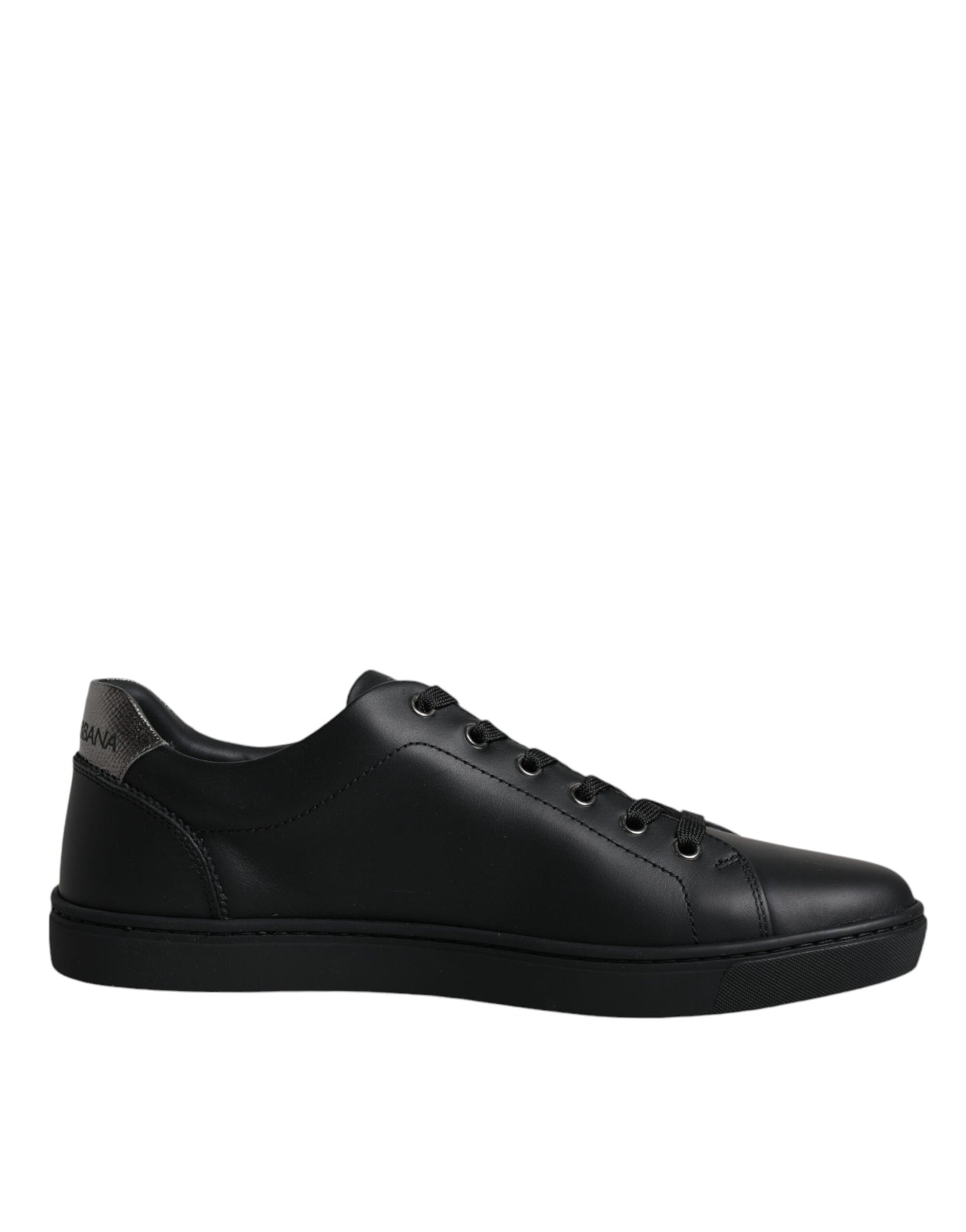 Dolce & Gabbana Schwarz London Sacred Heart Männer Turnschuhe Schuhe