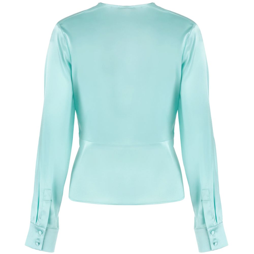 PINKO Green Silk Blouse for Women