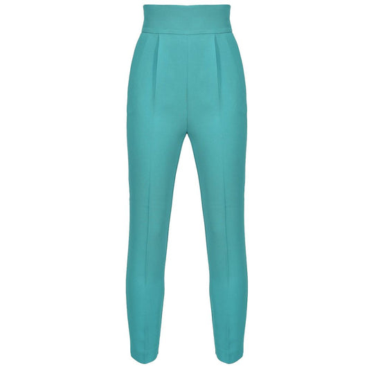 PINKO Green Polyester Jeans &amp; Pants