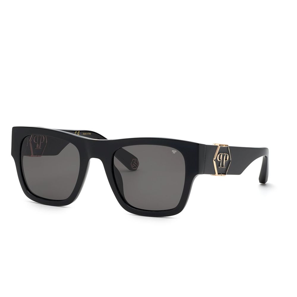 Philipp Plein Black Acetate aurinkolasit